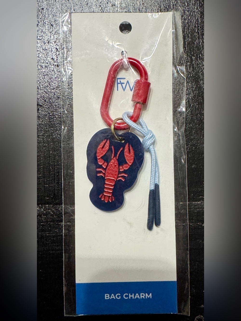 Freshwater Lobster Bag Charm